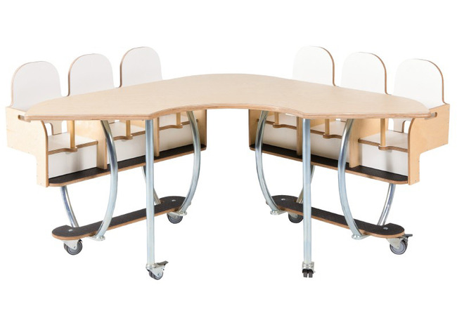 Kids F-6-zit Eettafel