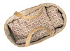 Poppen - accessoires - By Astrup - rieten mozes wiegje - per stuk