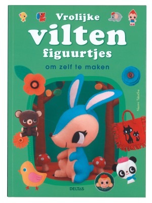Boek - Vrolijke Vilten Figuurtjes Om Zelf Te Maken