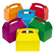 Karton - Koffertje - Gekleurd - Set Van 6