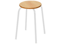 Krukje - Metalen Poten - 34 cm - onderstel ral 7035 - lichtgrijs - per stuk