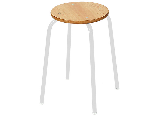 Krukje - Metalen Poten - 34 Cm - Onderstel Ral 2004 - Oranje - Per Stuk