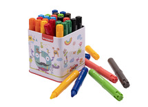 Stiften - kleurstiften - Bruynzeel Big Point - dik - set van 30 assorti