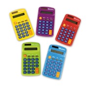 Rekenmachine - 10St 2X5 Kleuren
