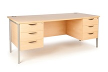 Leerkrachtendesk, Met 6 Laden