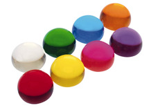 Lichttafel - tickit - toebehoren - semispheres 8 stuks
