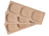Taalspellen - Yellow Door 3-Pebble Word-building Tray - woordopbouwer - 3-vakssorterschaal - per stuk