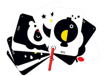 Boekjes - High contrast - Banana Panda - Flash cards +0m - set van 10