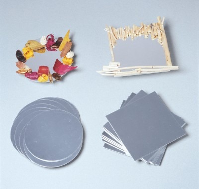 Spiegel - Rond - 12 Cm Diameter - Decoratie - Set Van 10