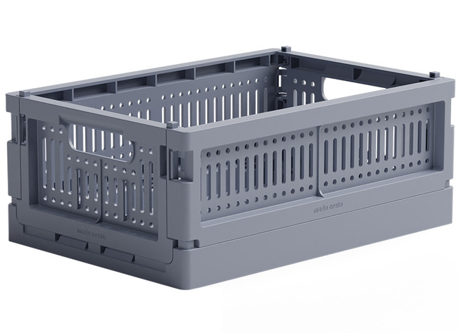 Opbergen - Made Crates Mini - Per Stuk - Blue Grey - Leverbaar In 20 Kleuren