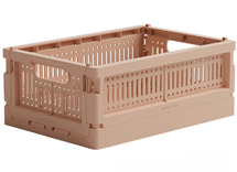 Opbergen - Made crates mini - per stuk - blush - leverbaar in 20 kleuren