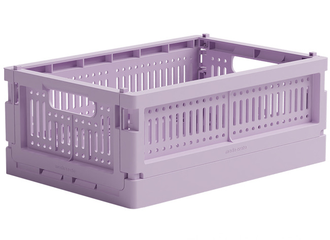 Opbergen - Made Crates Mini - Per Stuk - Lilac - Leverbaar In 20 Kleuren