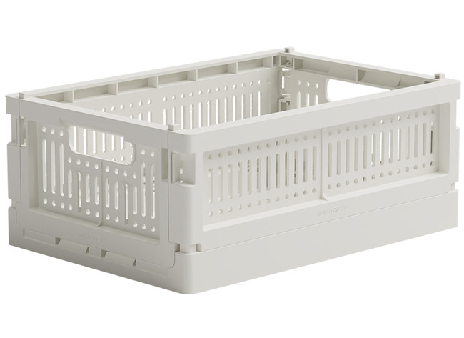 Opbergen - Made Crates Mini - Per Stuk - Milk - Leverbaar In 20 Kleuren