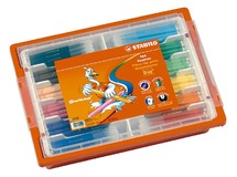 Stift - Kleurstift - Driehoekig - Stabilo - Ass/12X12Kl - Kl Asverpakking