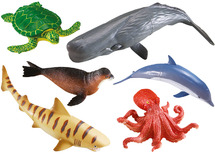 Dieren - Jumbo - Zeedieren 6 Stuks