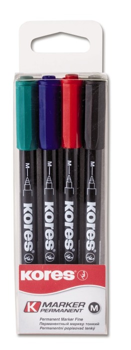 Marker - Permanent - Fijn 4ass