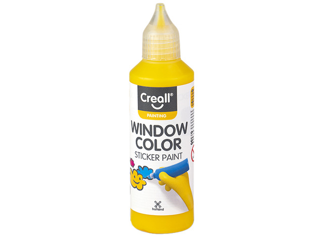 Verf - Mucki - Window Color P/kl. - Geel - Per Stuk