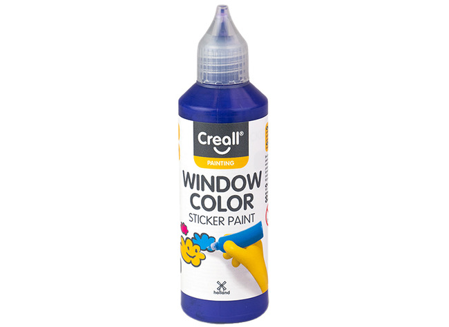 Verf - Mucki - Window Color P/kl. - Paars - Per Stuk