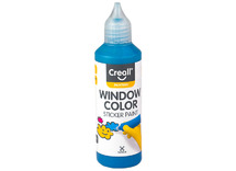 Verf - vensterverf - Creall Window Colour - 80 ml - turkoois - per stuk