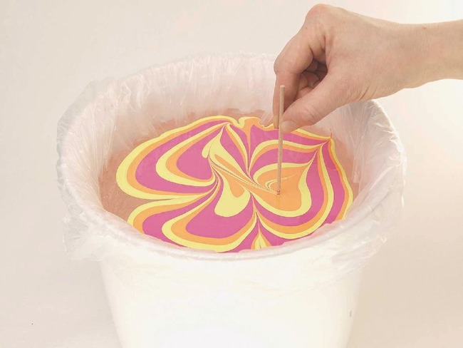 Verf - Marmerverf - Basiskleuren - Set Van 6 Assorti