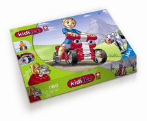 Kiditec-multicar rood 79-delen