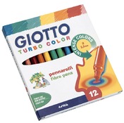 Stift - Kleurstift - Giotto - Turbo - Color - Ass/12
