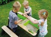 Zand- en watertafel - multifunctionele picknicktafel - per set