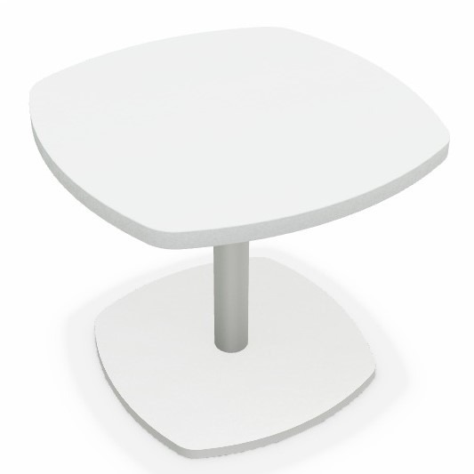 Tafel - Centrale Voet - Unikleur - 50 X 50cm - 40 Cm