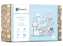 Constructie - magnetisch - Connetix - clear - starter pack - set van 34
