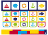 Spel - kleur en vorm - Nathan ColorCode - kleur,vorm en grootte - per set