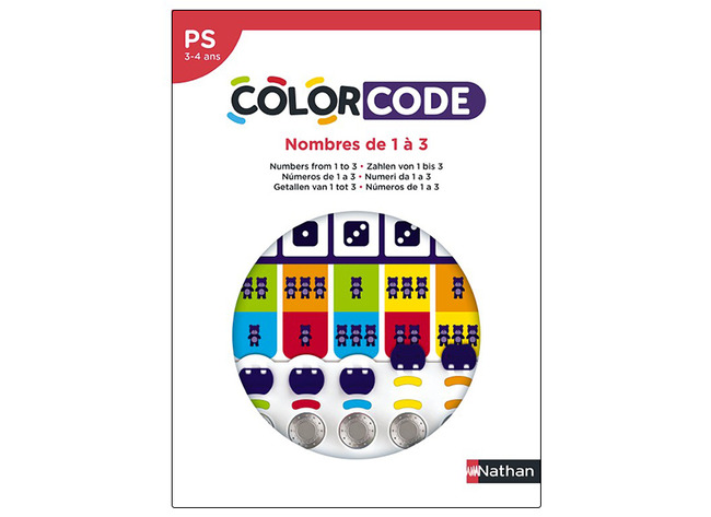 Zelfcontrole - Nathan - Colorcode - Cijfers 1-3