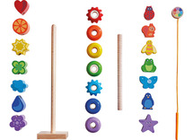 Rijgen - haba - motoriek-set regenbogen