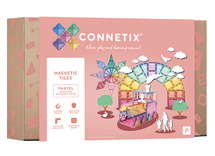 Constructie - magnetisch - Connetix - pastel - mega pack - set van 202