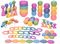 Open-ended - Tickit Rainbow Wooden Super Set - Hout - Gekleurd - Set Van 84