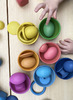 Open-ended - tickit Rainbow Wooden Super Set - hout - gekleurd - set van 84