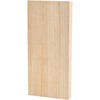 Icoon - hout - rechthoekig - kunstwerk - per stuk