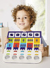 Telspel - Nathan - colorcode - spelbord