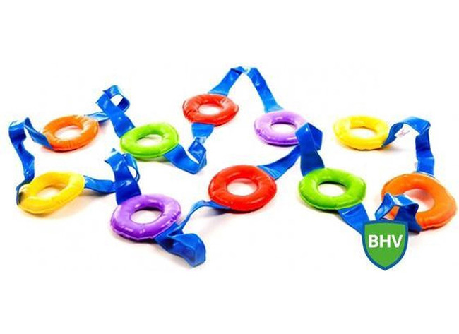Spel - Lakeshore Learning - Samen Op Stap - Bewegen - Kleurrijke Ringen Om Veilig Op Stap Te Gaan - Per Stuk