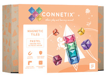 Constructie - magnetisch - Connetix - pastel - square pack - set van 40
