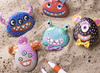 Knutselpakket - Easykit - steendecoratie monster - per set