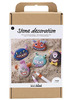 Knutselpakket - Easykit - steendecoratie monster - per set