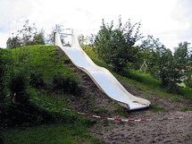 Rvs glijbaan 200, breed