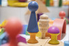 Speelgoed boomhut - tickit - houten bomen - set van 10