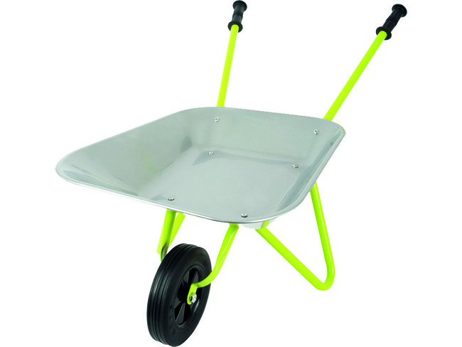 Zand - Metalen Kruiwagen