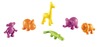 Sorteerfiguren - Learning Resources Wild About Animals Jungle Counters - kunststof - jungledieren - set van 72 assorti