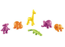 Sorteerfiguren - Learning Resources Wild About Animals Jungle Counters - kunststof - jungledieren - set van 72 assorti