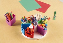 Opbergpotjes - Learning Resources Create-a-Space Storage Center - dienblad - per set