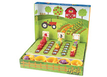 Spel - sorteerspel - telspel - Learning Resources Veggie Farm Sorting Set - boerderij - per spel