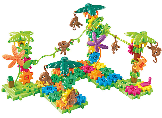 Bouwset - Learning Resources Gears! Gears! Gears! Movin' Monkeys Building Set - Tandwielen - Apen - Per Set
