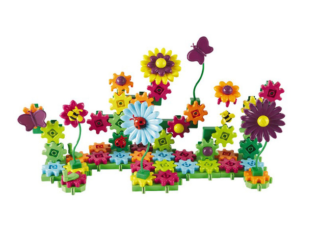 Bouwset - Learning Resources Gears! Gears! Gears! Build & Bloom Building Set - Bloemen - Tandwielen - Per Set